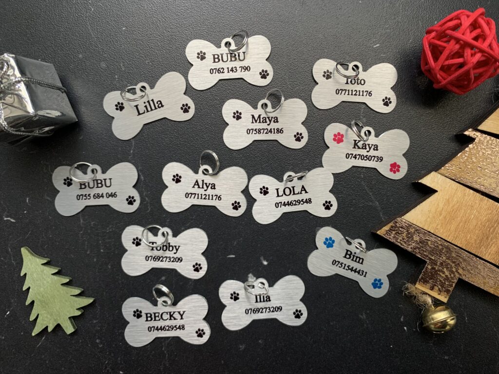 medalioane personalizate pentru animale