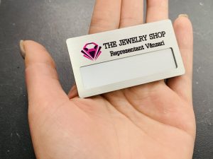 ecuson personalizat nume reprezentant vanzari