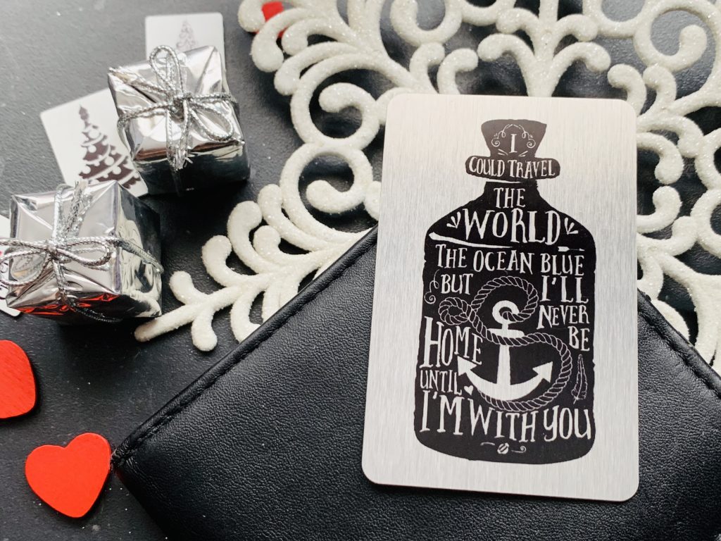 card-pentru portofel personalizat